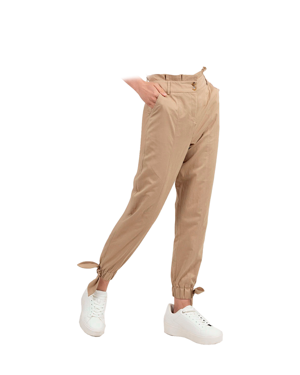 Pantalón Café Tipo Jogger Sastre para Dama SALSA