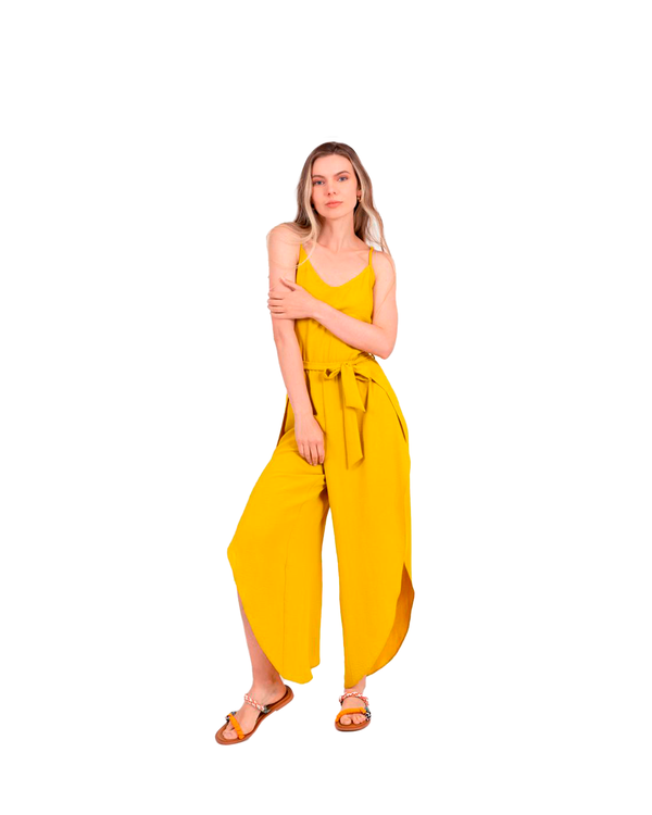 Palacio Amarillo con Tirantes y Moño SALSA