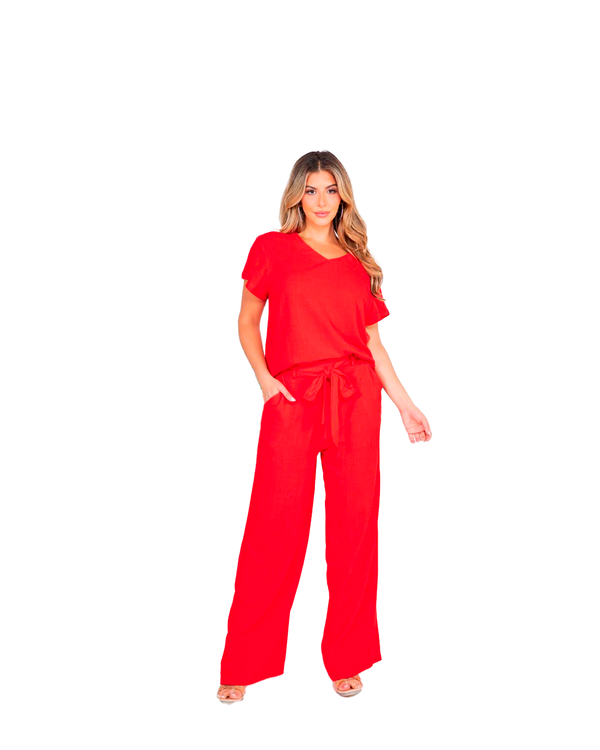 Conjunto de camiseta con pantalón